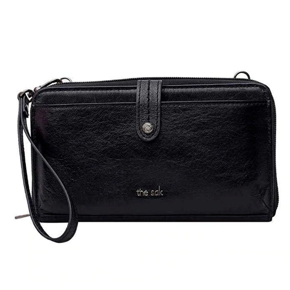 The Sak Iris Large Smartphone Crossbody  Wristlet Wallet Clutch